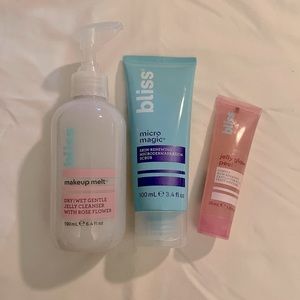 Bliss Skincare Lot of 3